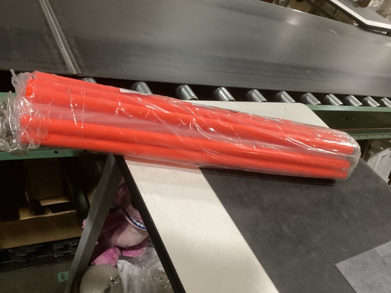 Condition photo showing As Is for 5ft agility training poles for soccer,basketball,football -adjustable speed and agility training equipment sports training sticks orange 10