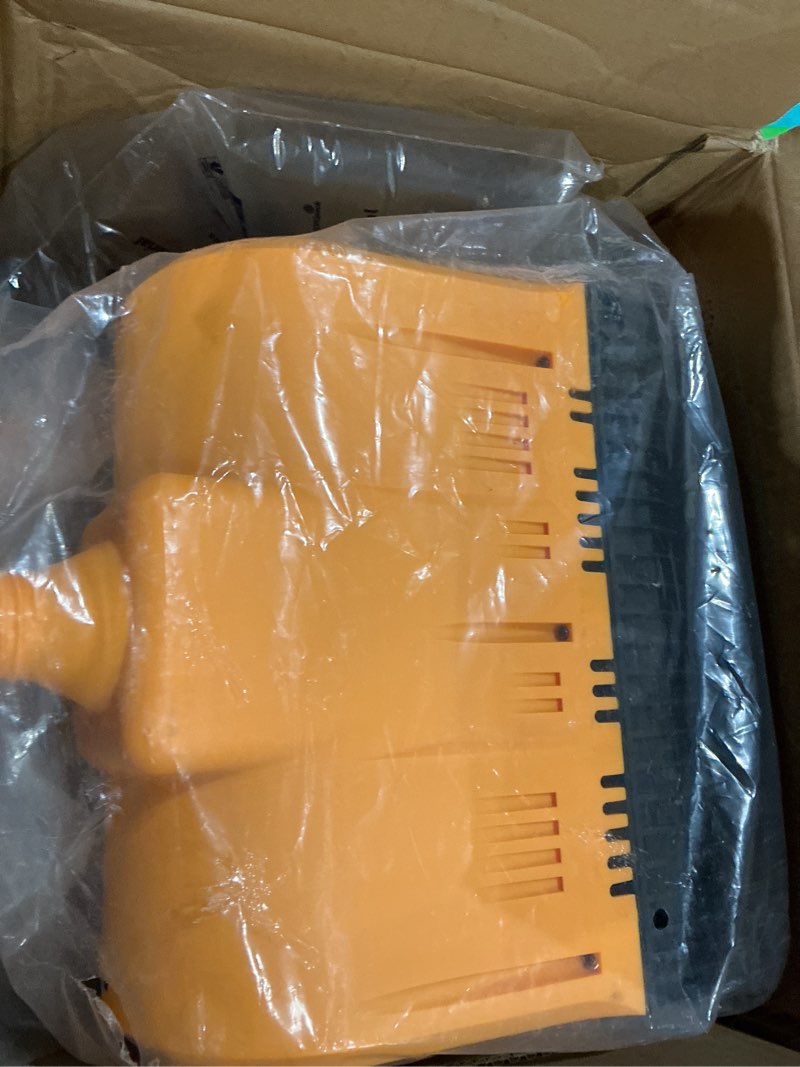 Condition photo showing Good Condition for 12" cordless snow shovel compatible with dewalt 20v max battery(no battery) electric snow shovel with directional plate & adjustable front handle, cordless snow blower for driveway/patio (yellow, a)