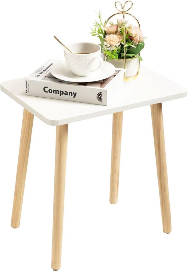 foraofur nursery side table, small end table accent table living room balcony office, modern side bedside home decor, for small spaces, easy assembly