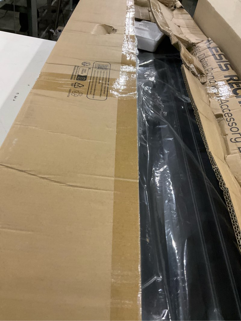 Condition photo showing New/Like New for Alesis 88 Key Keyboard Piano with 480 Sounds, Speakers, USB MIDI, Carry-Bag, Stand, Headphones, Pedal and Piano Lessons for Beginners with Accessories