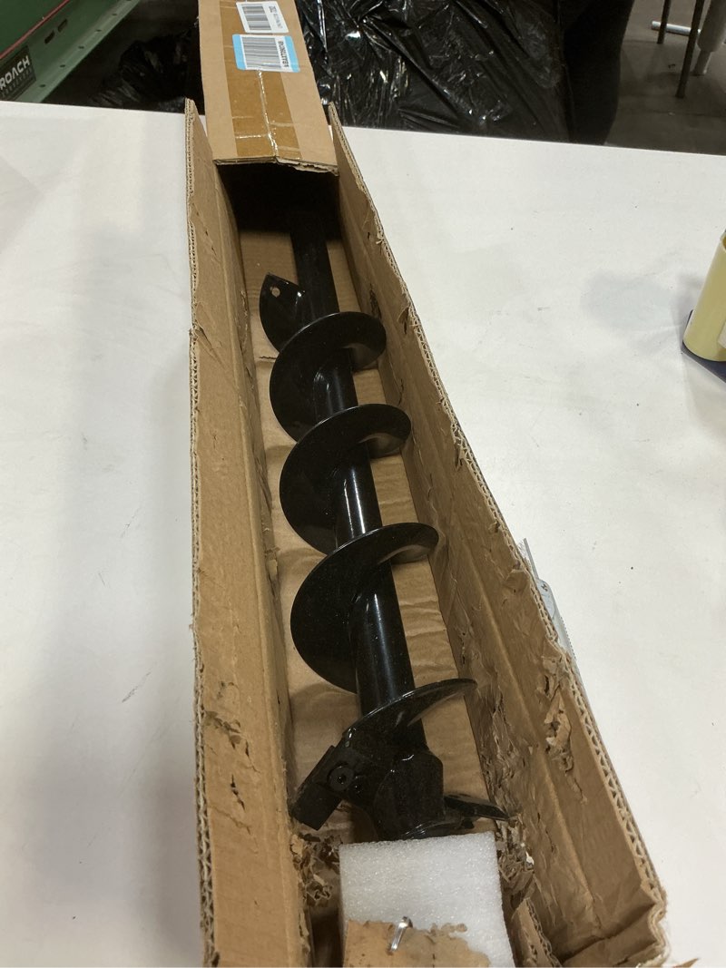 Condition photo showing Good Condition for Auger Drill Bit for Planting - 3" x 36" Plant Auger for Cordless Drill - Bulb Planter Tool for Bulbs Planting&Holes Digging - 3/8" Hex Drive Drill 3"x36" Black