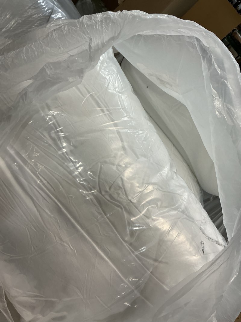 Condition photo showing As Is for MIULEE Euro Pillows Inserts, Pack of 4 26x26 Inch 100% Virgin Microfiber Filling Throw Pillows for Bed Couch Sofa