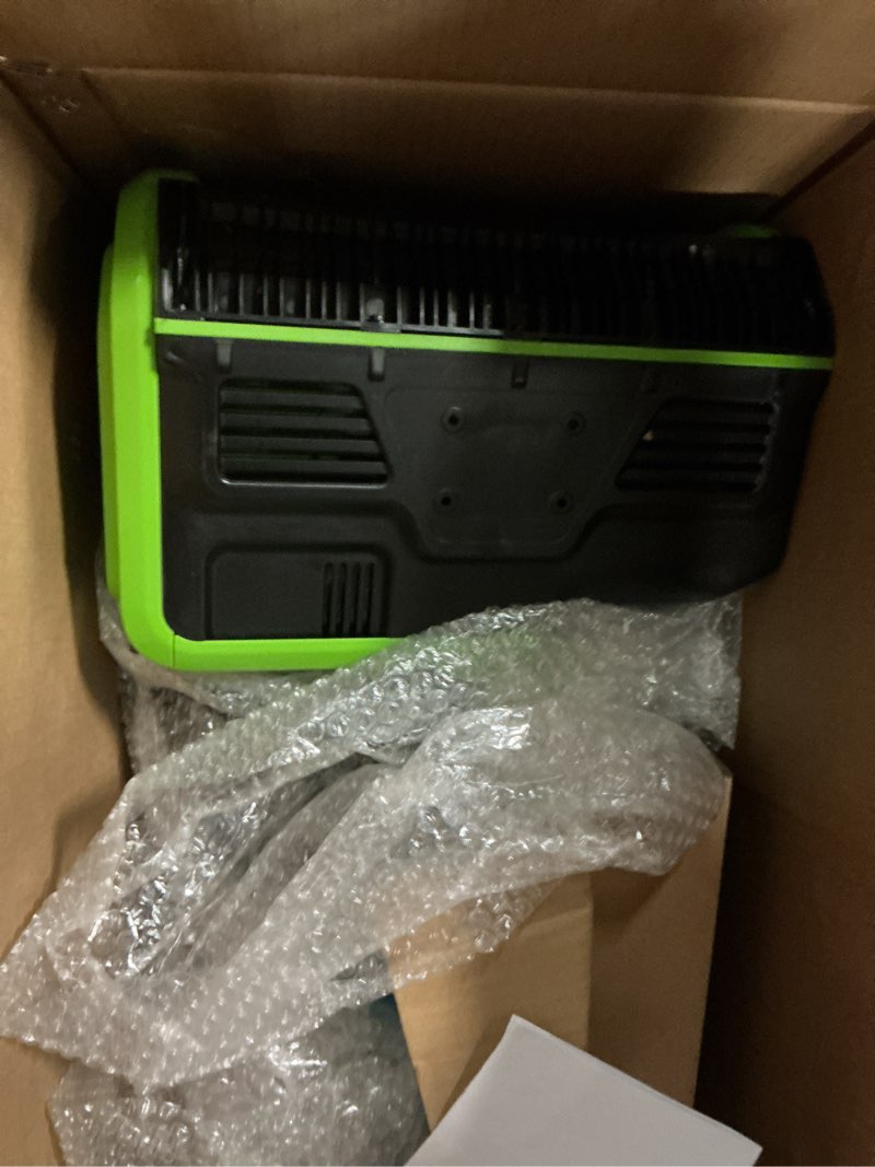 Condition photo showing Good Condition for greenworks 80v 12" brushless snow shovel, with led light, directional vane control, with 2.5ah battery & 2a charger