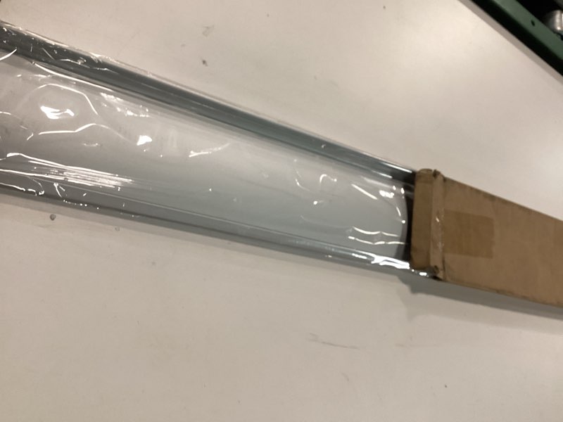 Condition photo showing Good Condition for 4" Extra-Wide Door Rain Drip Guard, 40" L Heavy Duty Aluminum Thickened Window Door Rain Deflector, Door Drip Cap, 0.8" Height Overhead Drip Edge (Silver) 1 40in-Silver