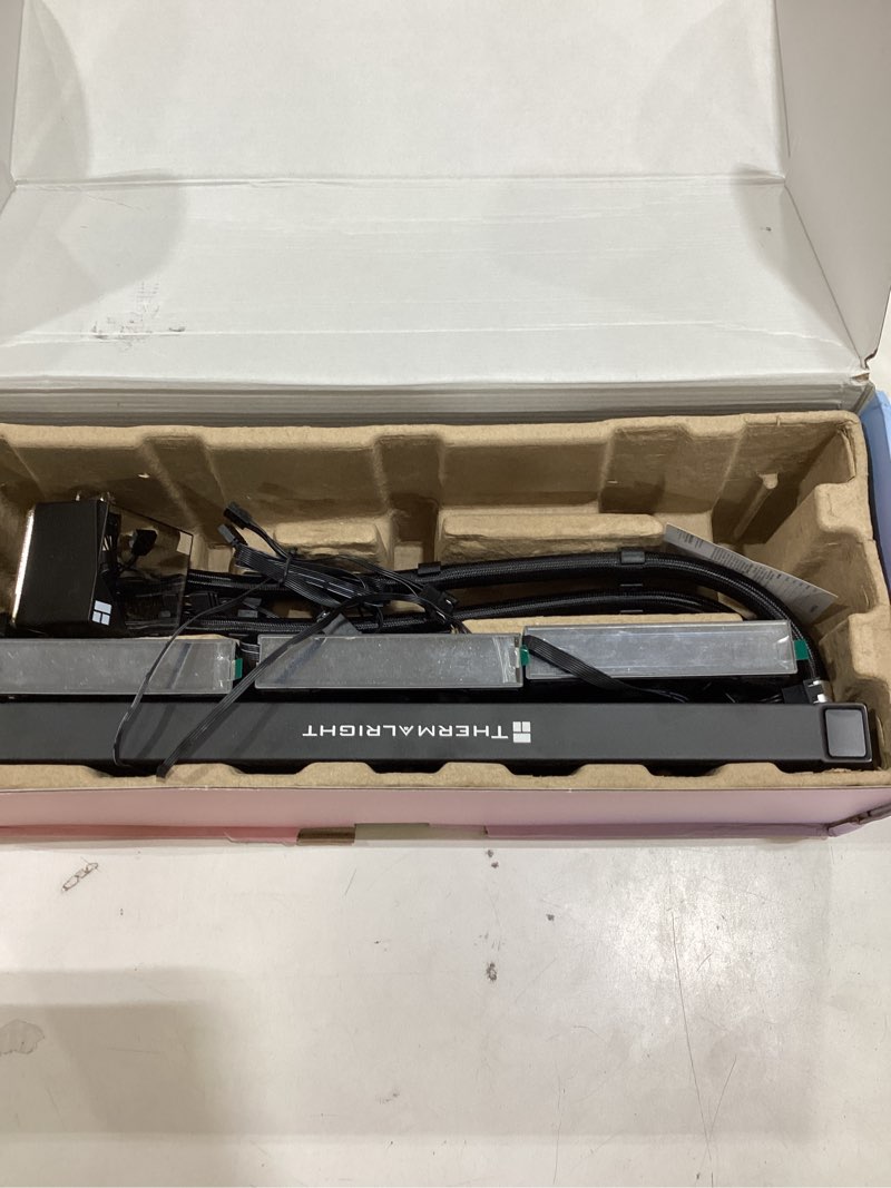 Condition photo showing Good Condition for Thermalright Frozen Infinity 360 White Liquid CPU Cooler,Triple PWM Fans with 2000RPM,Desktop CPU Aio Cooler,for AM4/AM5&Intel LGA1150/1151/1200/2011/1700/1851,Infinity Mirror PC CPU Water Cooler