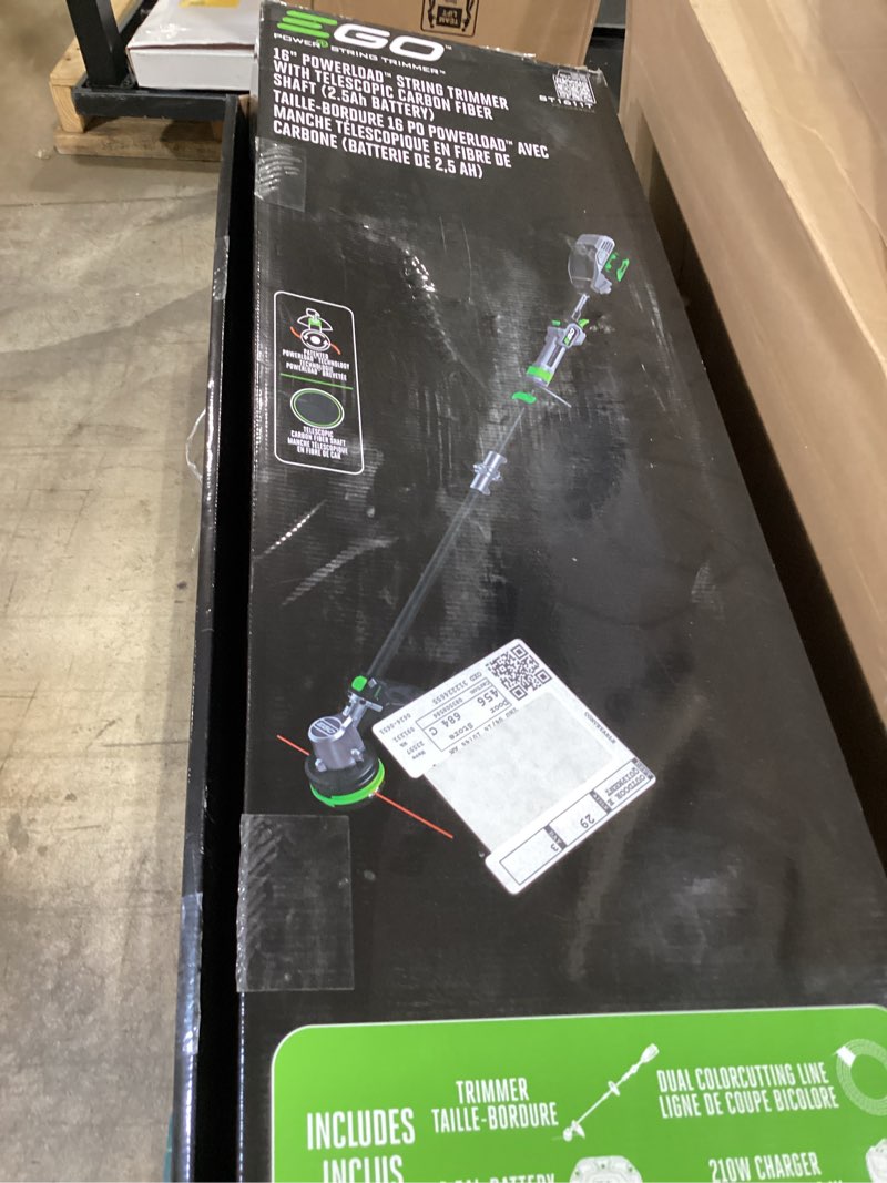 Condition photo showing Good Condition for ego battery string trimmer kit (battery & charger)