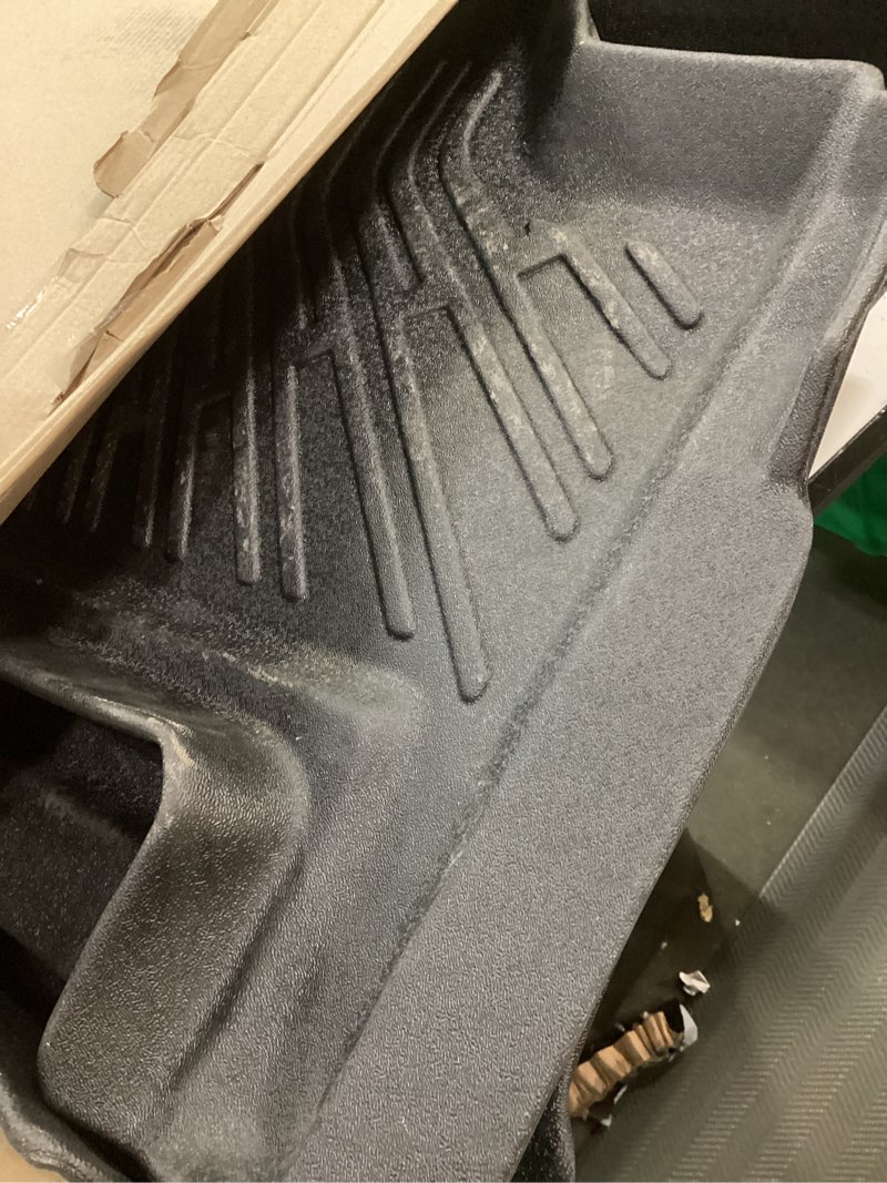 Condition photo showing As Is for all weather floor mats for 2024 2025 ineos grenadier floor mats for ineos grenadier waterproof interior accessories odorless floor liner