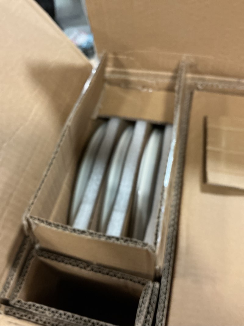 Condition photo showing Good Condition for LIANYU 16 Piece Dinnerware Dish Set for 4 Stoneware Plates and Bowls, Ceramic Dinner Tableware Sets Includes Dinner Salad Plates, Cereal Bowls, Chip & Scratch Resistant, Sandy Beige Sandy Beige 16Piece