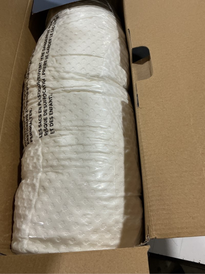 Condition photo showing Good Condition for osteo cervical pillow for neck pain relief, hollow design odorless memory foam pillows with cooling case, adjustable orthopedic bed pillow for sleeping, support for side back sleepers standard high(24.5*16.5*5.2/4.1 inches) white