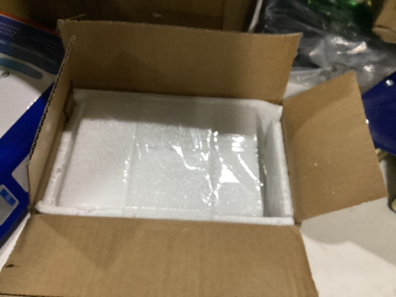 Condition photo showing New/Like New for 10 pack acrylic sign holder 5 x 7, l-shape clear plastic display stand for tabletop, acrylic stands for flyers, table paper holder, vertical sign holder 5x7 for restaurants, office and school (slant 10 pack 5x7)