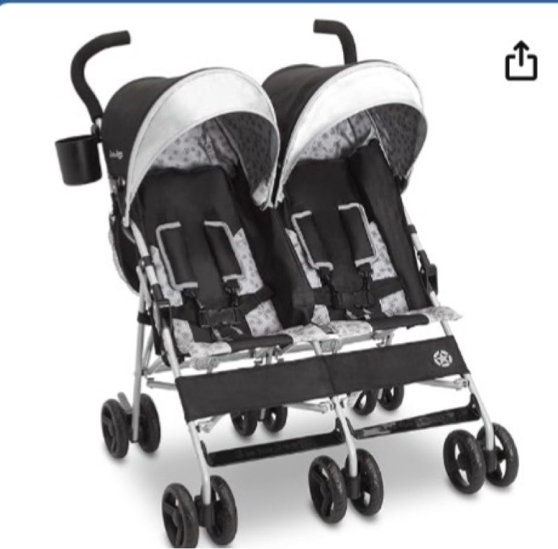 jeep scout double stroller, charcoal galaxy