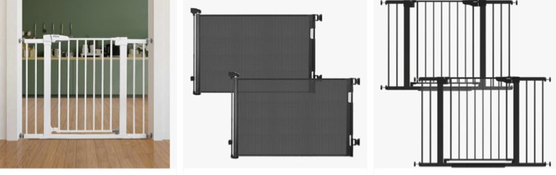 Assorted baby gates 2 pack 