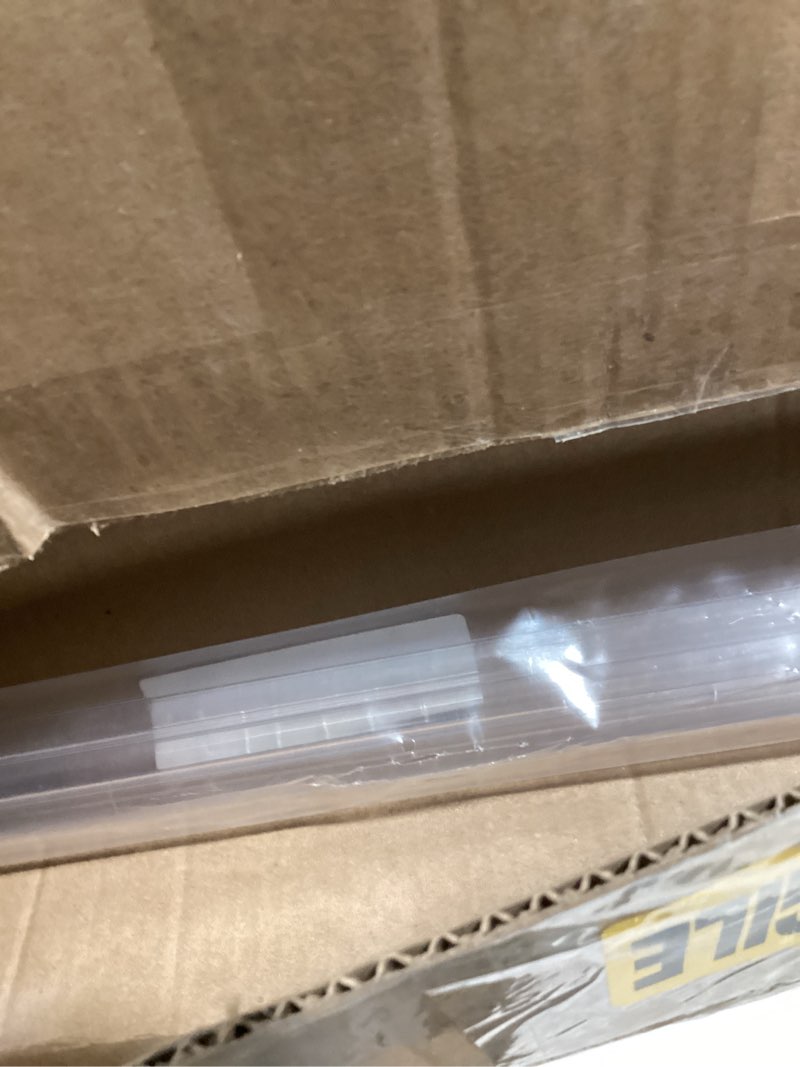 Condition photo showing Good Condition for MONOID Drawer Edge Protector, Slip-On Clear Table Corners Guards, Door Kitchen Furniture Bumper, Prevent Wear, Impact Protection, Ease to Cut, 3/4" Thick, 24" Length – Clear, Pack of 5 3/4" Thick, 24" Length 5