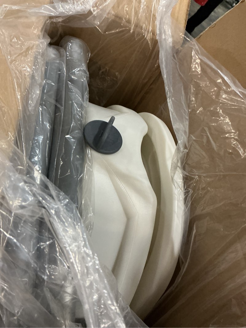 Condition photo showing Good Condition for Raised Toilet Seat for Seniors with Handles - 3.5in Elevated Toilet Seat Risers, Elevated Toilet Safety Seat with Adjustable Width & Height, Ideal for Elderly, Pregnant & Handicapped (with Lid)