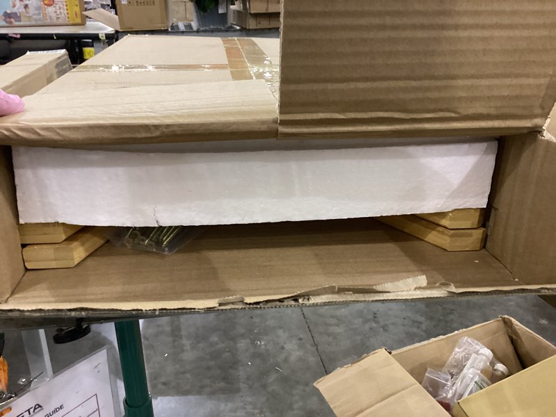 Condition photo showing New/Like New for Stand Side Table Plastic Rattan Bedside Tables Glass Coffee Tables Wood Boho End Table with Storage Compact Accent Table for Small Spaces, Perfect for Living Room, Bedroom and Apartment (Wood)