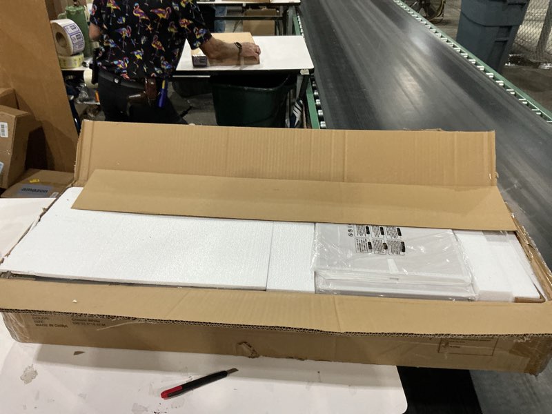 Condition photo showing New/Like New for Modern Chest of Drawers for Bedroom?Tall White Fabric Dresser with 18 Deep Drawers, Large Vertical Storage Organizer Cabinet for Closet, Nursery, Office