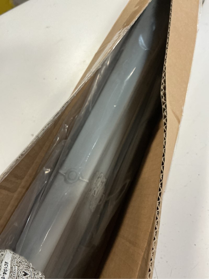 Condition photo showing Good Condition for unishades no drill blinds for windows 1" vinyl l-shaped slats cordless mini blinds for home, for window size 33" w × 64" h grey grey 33" w × 64" h