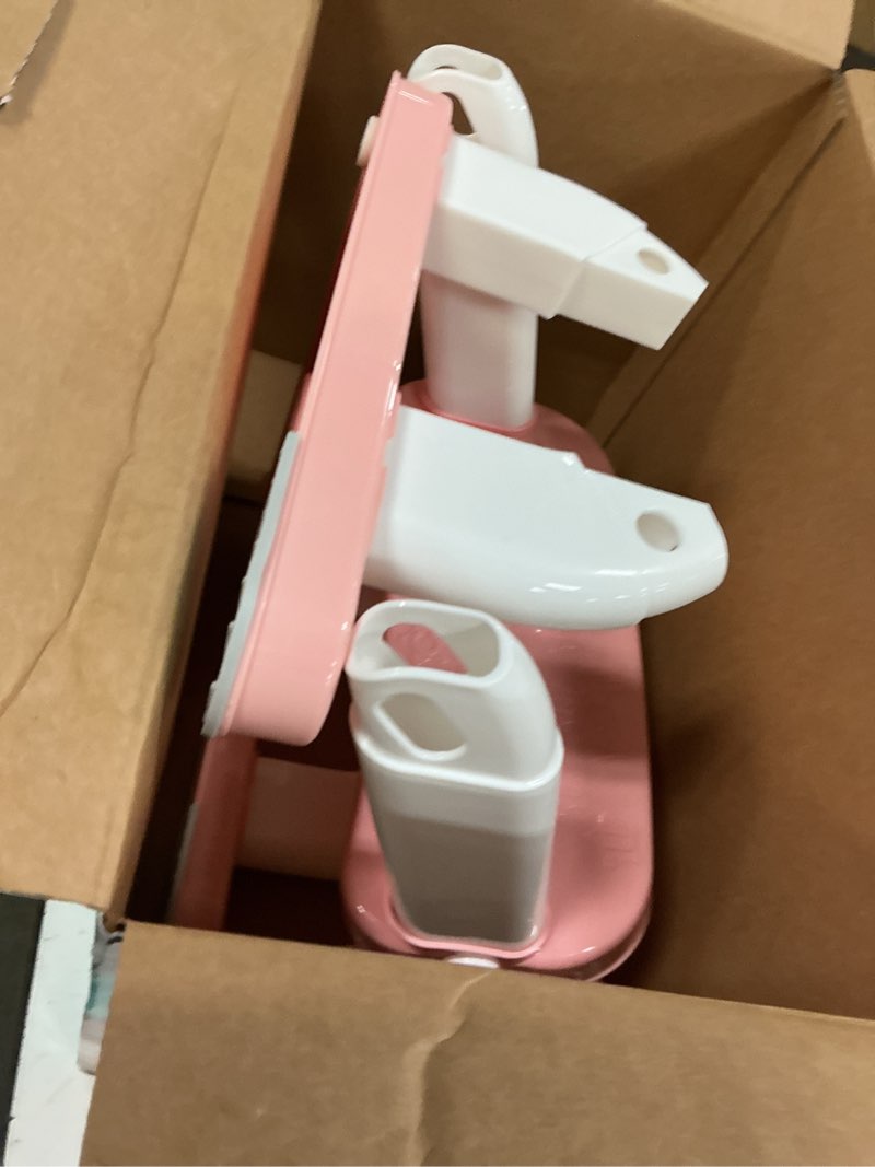 Condition photo showing As Is for potty training seat with step stool ladder, potty training toilet seat with soft seat splash guard, adjustable height, 2 in 1 potty seats for toddlers kids boys girls pink