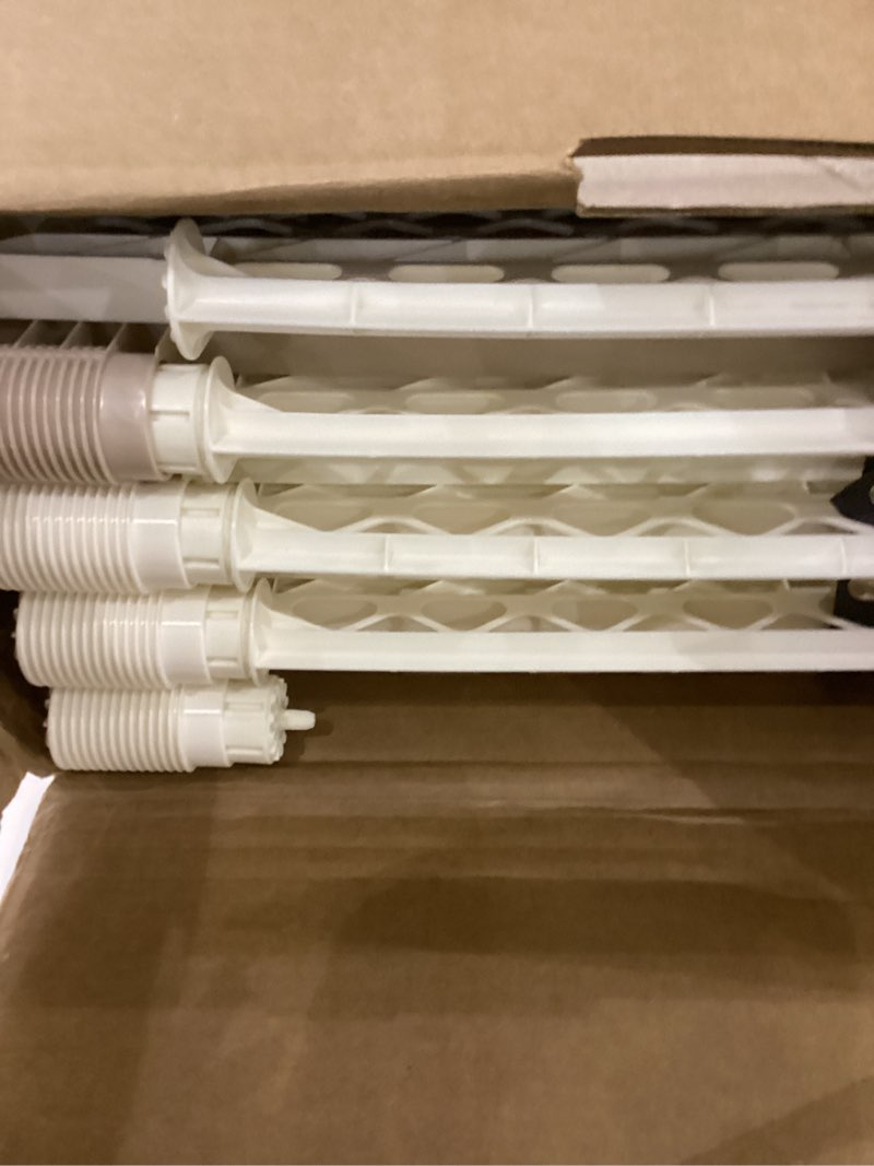 Condition photo showing As Is for Toddleroo by North States - Superyard Ultimate Play Yard: Freestanding 8 Panel Baby Playpen with Door - Indoor or Outdoor Use - Made in USA - Encloses Up to 34.4 Square Feet - 26 Inches Tall - Ivory 8-Panel Ivory