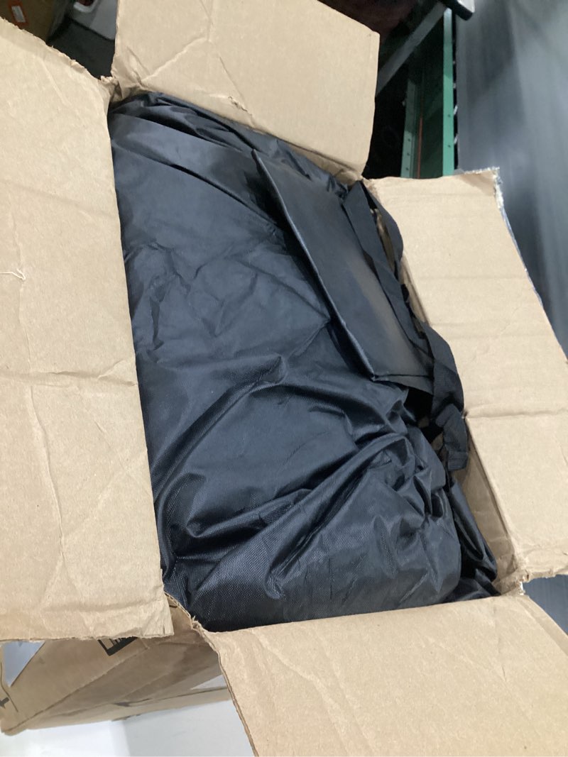 Condition photo showing Good Condition for 420d Waterproof Car Cover Fits for Jeep Grand Cherokee 1993-2025 2026, All Weather Car Covers Outdoor for Grand Cherokee SUV, with Zipper & Reflective Safety Strips