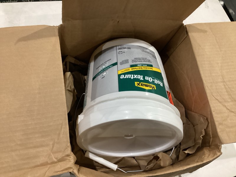 Condition photo showing Good Condition for Homax 41072024174 Roll On Wall Texture White, Sand, 2 gal, 256 Fl Oz (Pack of 1) Wall Sand