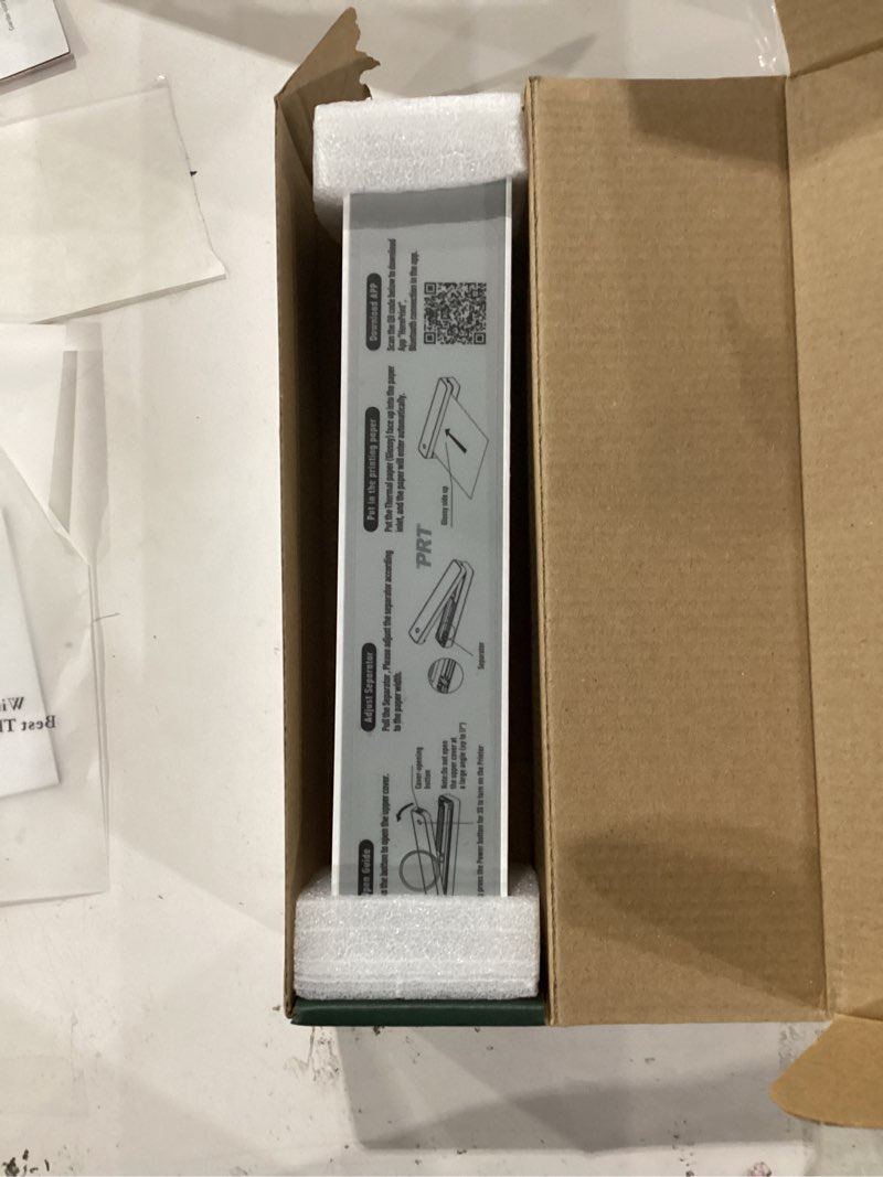 Condition photo showing Good Condition for PRT Portable Printer Wireless for Travel, Thermal Inkless Support 8.5" X 11" US Letter A4 A5, Compatible with iOS, Android & Laptop, Bluetooth Printer for Office, Home, School, White