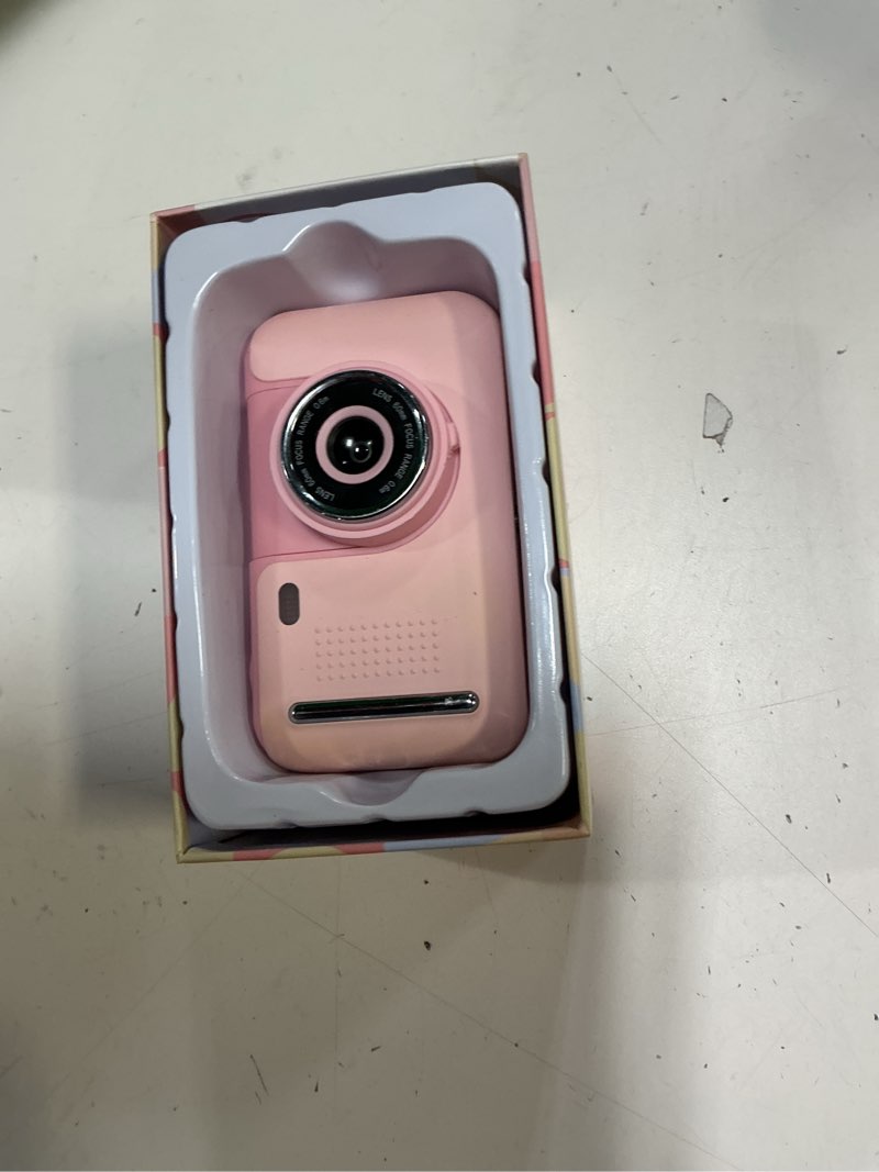 Condition photo showing Good Condition for Upgrade Kids Selfie Camera,Chritmas Birthday Gift for 3-9 Years Old Girls,Portable Toy for 3 4 5 6 7 8 9 Year Children,Toddler 1080HD Digital Video Camcorder Camera with 32G SD Card Pink