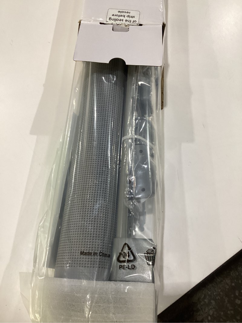 Condition photo showing New/Like New for Reinforced 100” Extra Wide Baby Gate for Doorway, 33” Tall Retractable Dog Gate with Reinforced Strips, 8.33 Ft Wide Baby Gates for Large Openings, Anti-Scratch Retractable Pet Gates for Dogs, Gray Gray Reinforced 33" Tall x 100" Wide