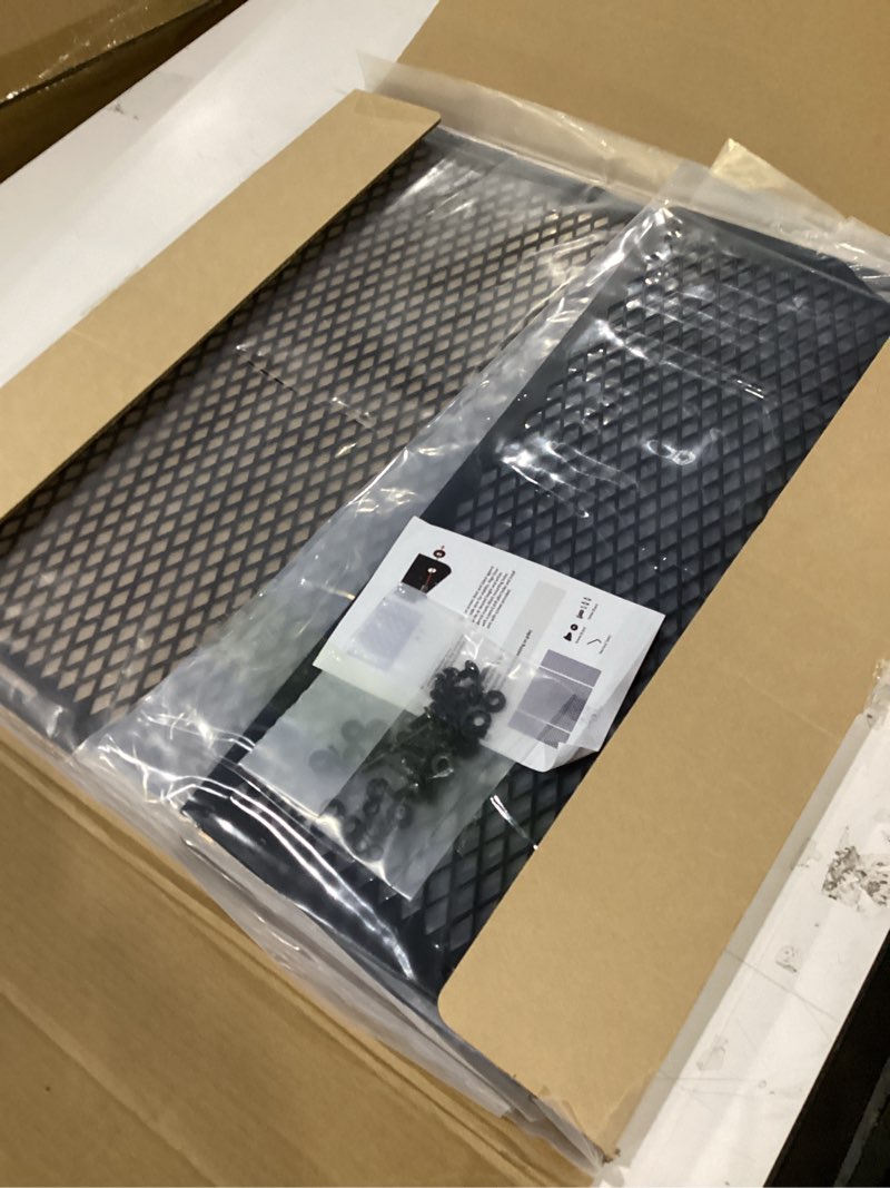 AUH RV Screen Door Protector for Dogs, Universal RV Entry Screen Door Grille Adjustable from 22" - 3