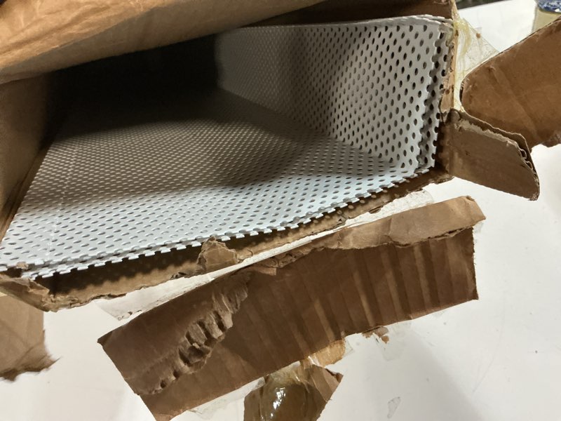 Condition photo showing Good Condition for 6ft Steel Easy Slip-On Baseboard Heater Cover, No End Caps, for Bathroom & Hydronic System for Extending Cover, White Cover 6ft ?No End Caps?