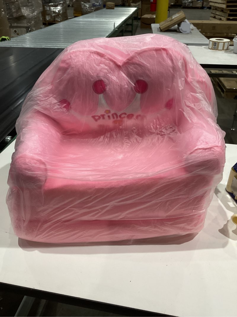 Baby princess chair/sofa. Pink