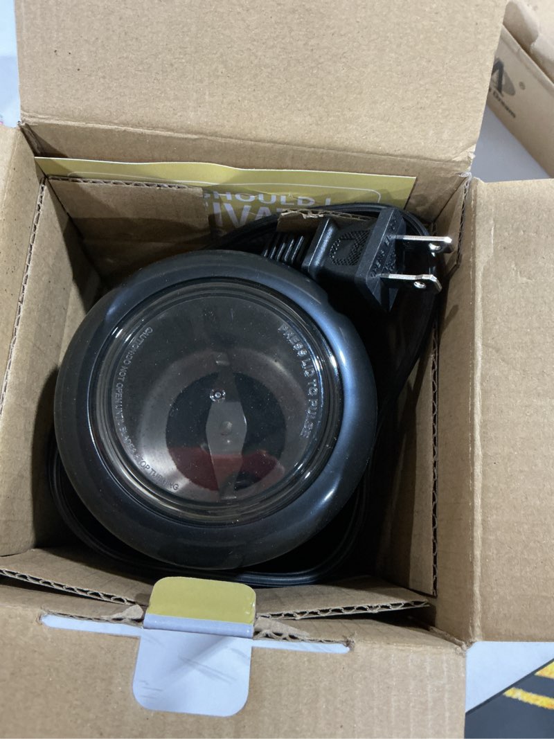 Condition photo showing As Is for SHARDOR Super Silent Coffee Grinder, Herb, Spice, Electric Coffee Bean & Espresso Grinder with 1 Removable Stainless Steel Bowl