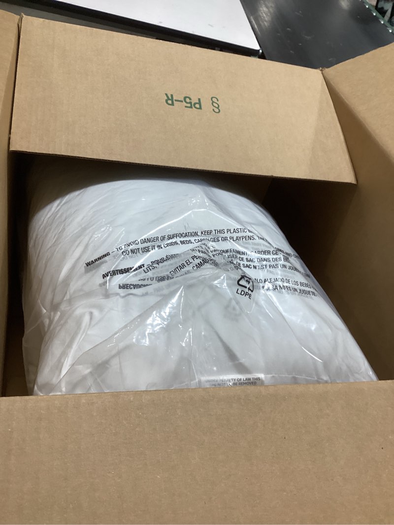 Condition photo showing Good Condition for amazon basics down alternative pillows for stomach and back sleepers, soft density, standard, pack of 2, white, 26 in l x 20 in w standard (pack of 2) soft pillow