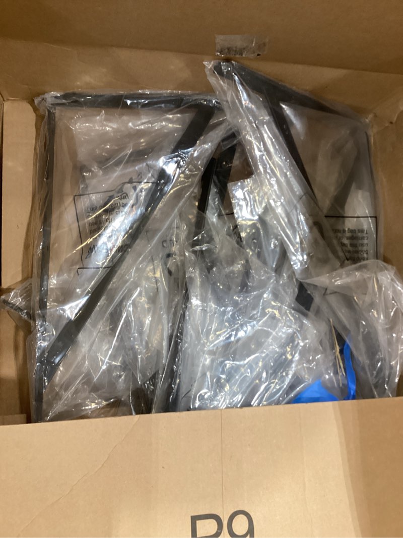 Condition photo showing Good Condition for amazon basics 10 pack l20 x h 13" black heavy duty shelf brackets with screws, metal shelf brackets, strong steel 20 x 13-inch