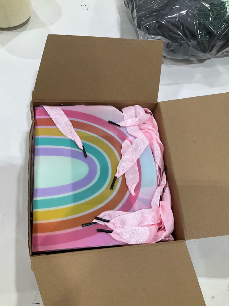 Condition photo showing Good Condition for amazingspark 24 pcs rainbow party favor bags 7.9 x 6.7 x 3.9 inch rainbow gift goodie bags with handles colorful treat candy gift wrap for birthday baby shower wedding party favors supplies