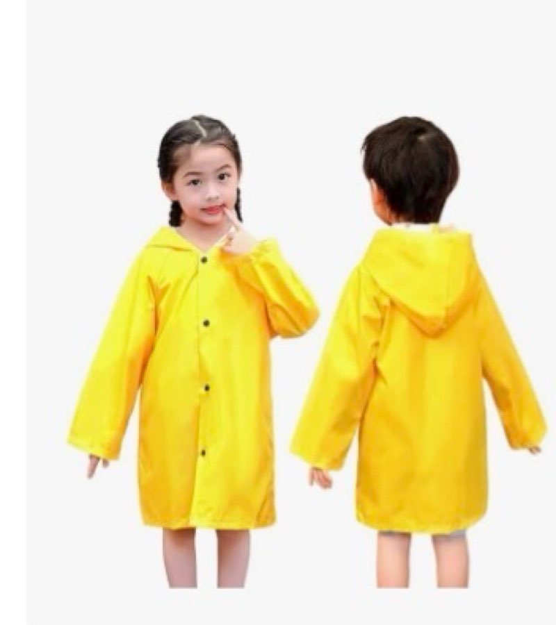 BEABAVO Kids Rain Coats, Lightweight Long Hooded Rain Jacket for for Girls Boys Toddler, Waterproof 