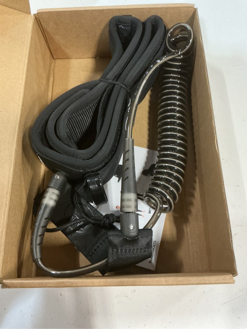 Condition photo showing Good Condition for ho stevie! foil waist leash for hydrofoil boards - no drag in water, no toe tangles - 8ft coiled waist leash