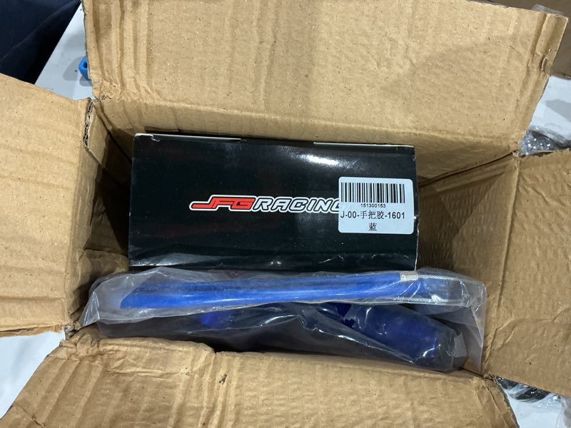 Condition photo showing Good Condition for jfg racing motorcycle throttle assembly,7/8" 22mm quick twist throttle grips with throttle cable aluminum alloy universal for crf50 klx ssr ttr 110 125 150 200 250cc dirt pit bike atv mini bike blue blue normal