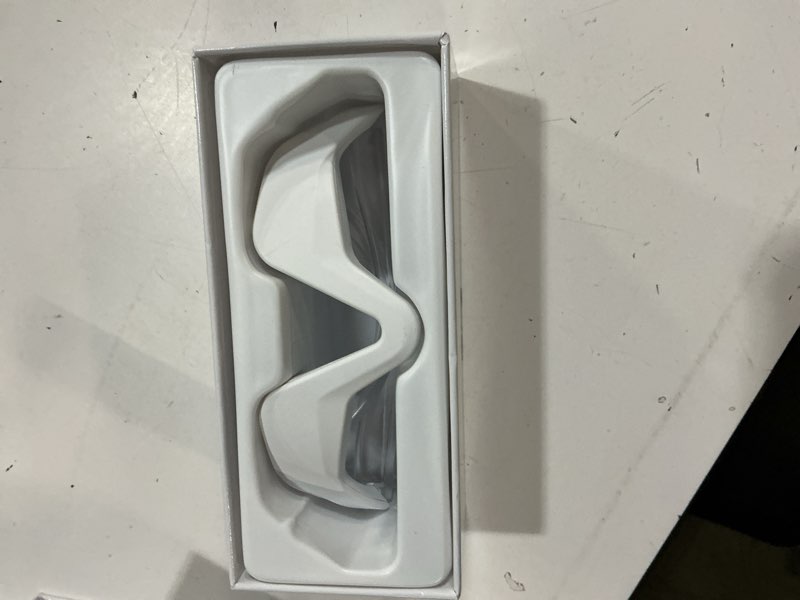 Condition photo showing Good Condition for under eye red light therapy, 4 modes red light under eye therapy glasses microcurrent eye massager, for eye bags dark circles puffiness wrinkles fine lines, relieving eye fatigue