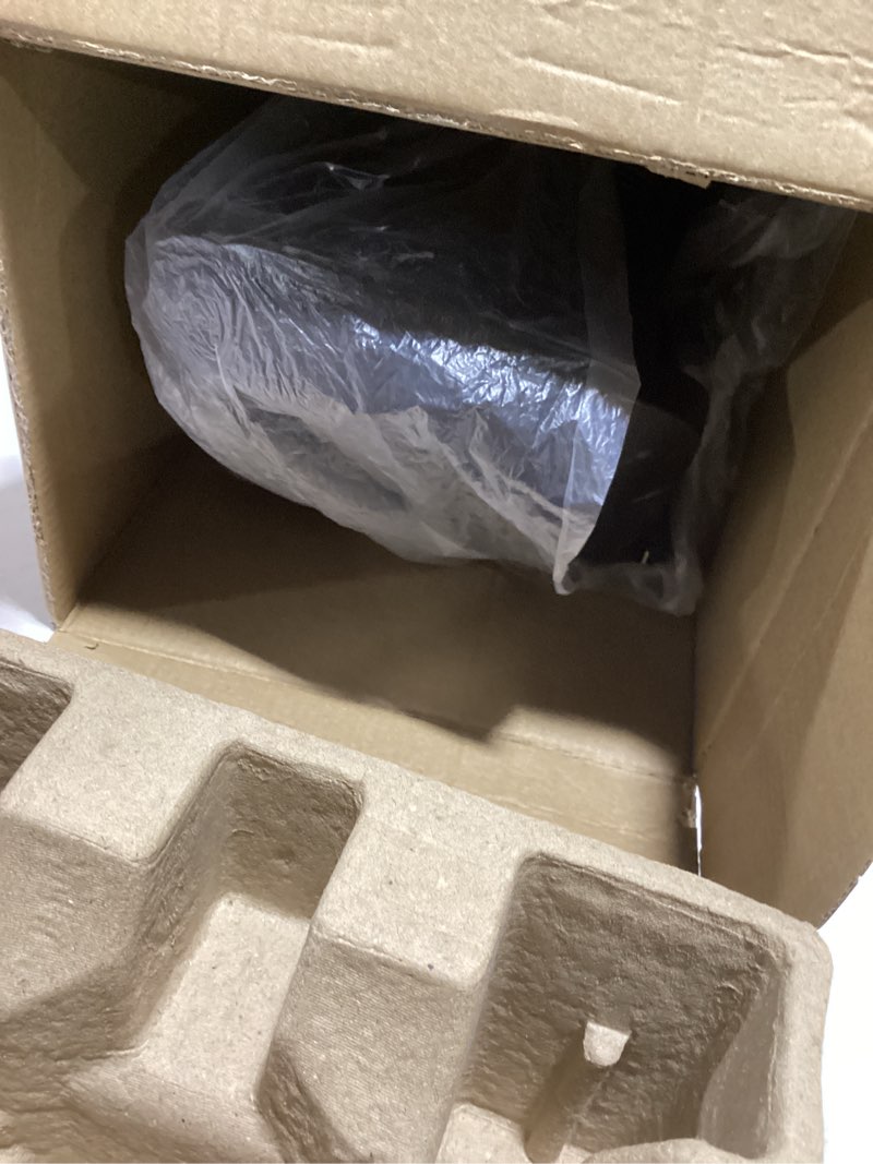 Condition photo showing As Is for Comfort Zone 18" Tower Space Heater with 3D Flame, 1500W/900W, 60° Oscillation, Thermostat, Remote C