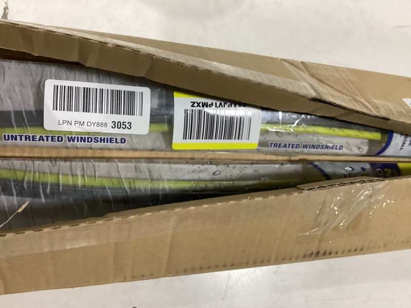 Condition photo showing New/Like New for Rain-X 810237 Latitude 2-In-1 Water Repellent Wiper Blades, 26" and 22" Windshield Wipers (Pack Of 2), Automotive Replacement Windshield Wiper Blades With Patented Rain-X Water Repellency Formula