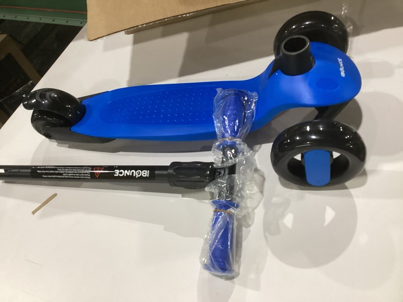 Condition photo showing Good Condition for new-bounce scooters for toddlers - 3 wheel scooter for kids with adjustable handlebar - the goscoot max is perfect for children and toddlers, girls and boys ages 3-10 blue