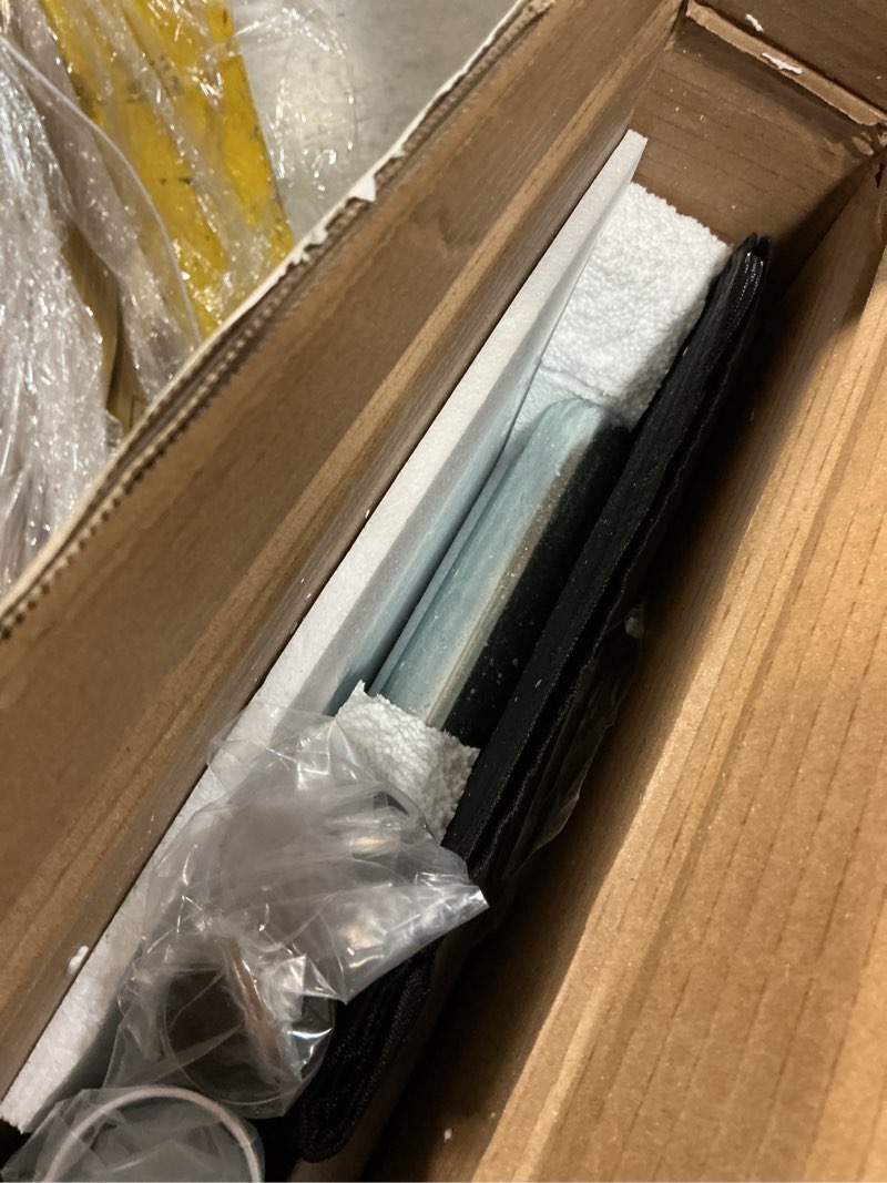 Condition photo showing Good Condition for Pipe and Drape Backdrop Stand,8ft x 10ft Backdrop Stand, Adjustable Metal Heavy Duty Wedding Background for Parties Birthday Party Baby Shower Wedding Decorations