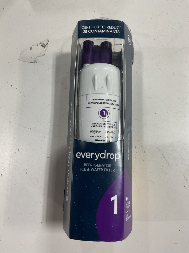 Condition photo showing New/Like New for everydrop push-in refrigerator water filter