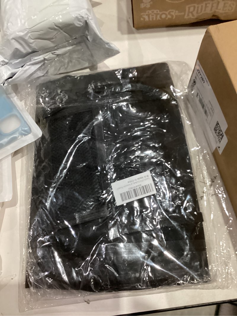 Condition photo showing New/Like New for 2 PCS Car Backseat Organizer, Heavy Duty Seat Back Storage Bag with Touch Screen Tablet Holder, Waterproof Kick Mats Back Seat Protector for Kids Toddlers, Car Accessories (Normal)