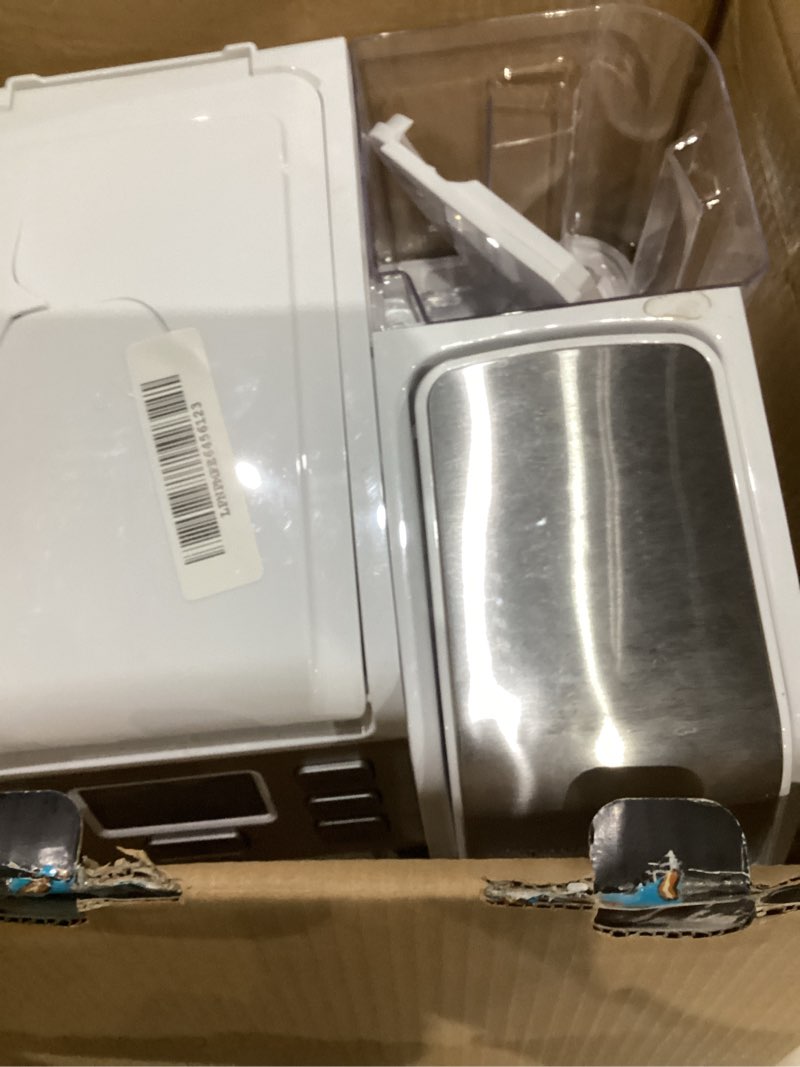 Condition photo showing Good Condition for hamilton beach flexbrew trio 2-way coffee maker, compatible with k-cup pods or grounds, combo, single serve & full 12 cup coffee pot, white, fast brewing, removeable reservoir white, fast brewing, removable reservoir
