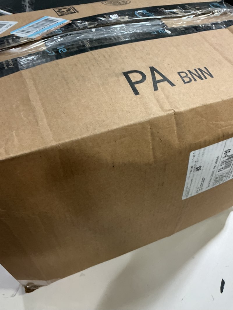 Condition photo showing Good Condition for HIGOGOGO Round Stuffed Pouf Ottoman, Corduroy Poufs with Foam Chunk Filling, Furry and Fluffy Pouf Foot Stool Storage Ottoman, 20 X 15 Floor Poufs Foot Rest for Living Room, Navy 20 inch Navy