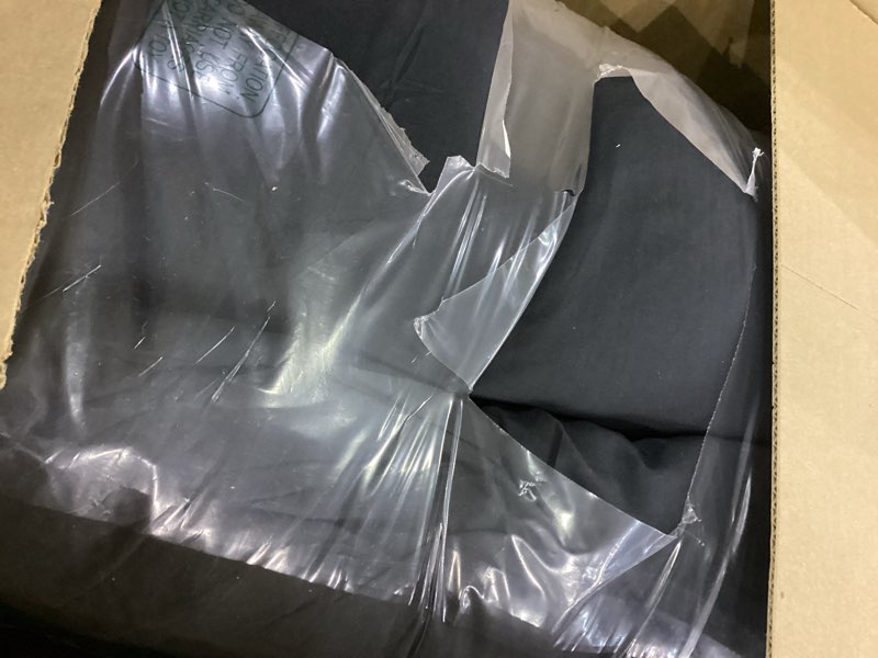 Condition photo showing New/Like New for Bedsure King Size Comforter Set, Black Soft Prewashed Bedding for All Seasons, 3 Pieces GentleSoft™ Warm Down Alternative Bed Set, 1 Lightweight Comforter (104"x90") and 2 Pillowcases (20"x36") King(104"x90") 31 - Black