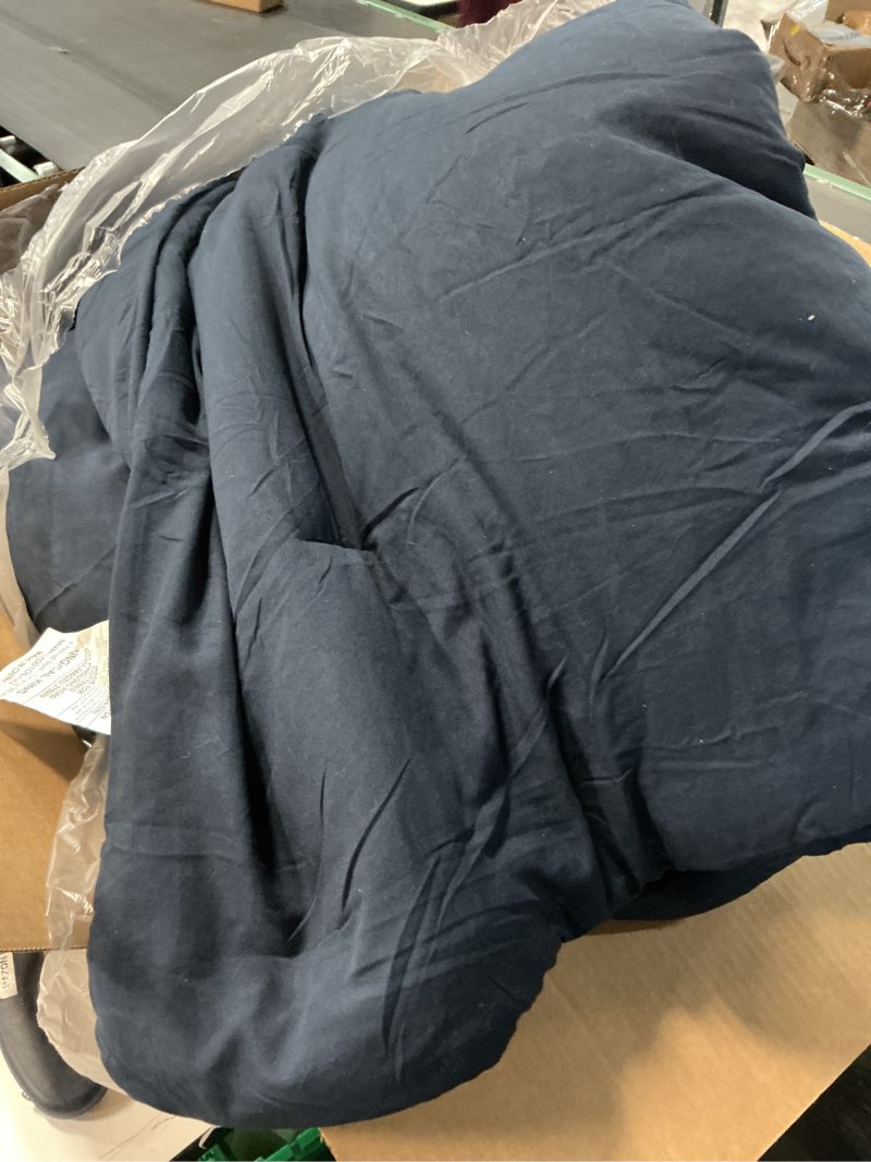 Condition photo showing As Is for supersoft gauze organic cotton deep king conforter  duvet cover