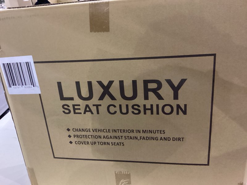 Condition photo showing New/Like New for Tapha Faux Leather Seat Cover Set for Toyota RAV4 2020-2023 XLE LE XLE Premium Limited Base SUV, Breathable and Water-Resistant, Include Seat Covers for Front and Rear Seats (Black/Grey) Grey/Black